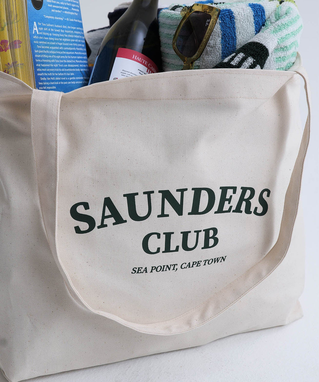 Beach Tote - Saunders Club