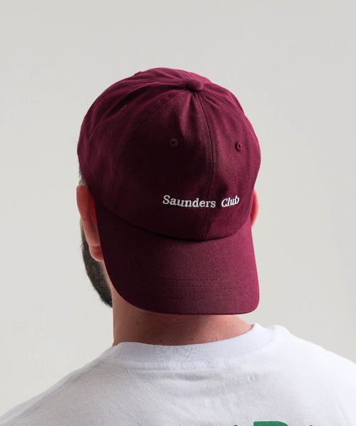 Maroon Cap - Saunders Club