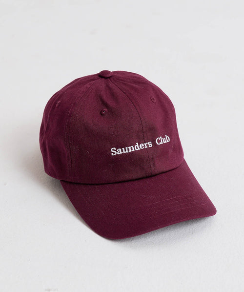 Maroon Cap - Saunders Club