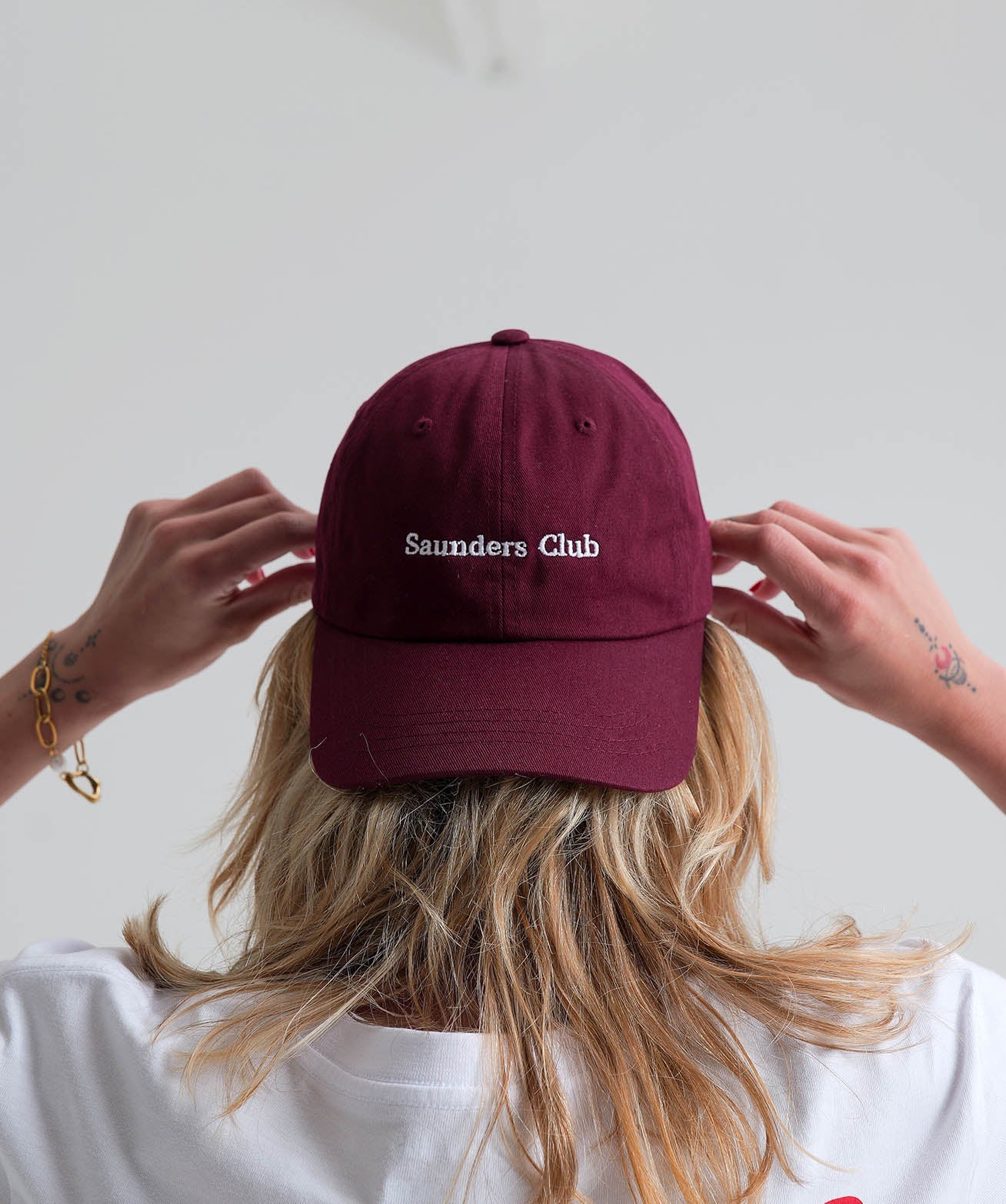 Maroon Cap - Saunders Club