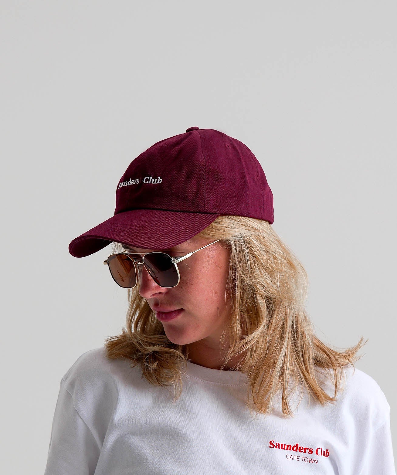 Maroon Cap - Saunders Club