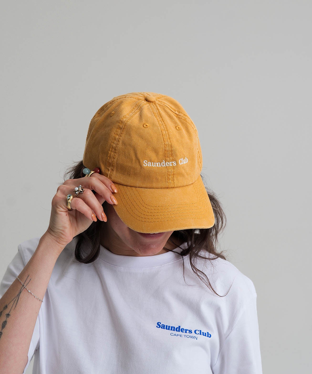 Mustard Cap - Saunders Club